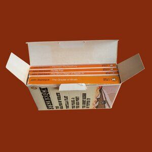 John Steinbeck Boxed Set – Penguin Classics (Vintage 1970s/80s)